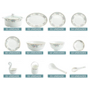 CONJUNTO LUXO 48 PEÇAS - OFERTA DE NATAL