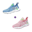 Promoção especial: 2 pelo preço de 1 – Tênis unissex confortável e arejado da Fast Pro