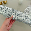 Kit 4 Lugar Jogo Americano Octagonal Sousplat Mesa Posta Descanso de Prato (Dourado)