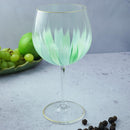 Kit Presente 2 Taças Gin de Cristal Green | SOB ENCOMENDA