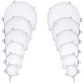 Compre 6 Leve 12 - Kit 12 Tampas de Silicone Reutilizável (UNIVERSAL) - Super Elástico - OFERTA ESPECIAL FIM DE ANO