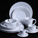 Aparelho de Jantar Roma Branco 42 pçs - OFERTAS DE NATAL