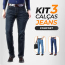 LEVE 3 PAGUE 1 - Calça Jeans Masculina Comfort - Direto Da Fábrica!
