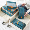 Kit Organizador Para Mala De Viagem Com 7 Peças