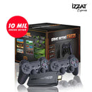 Video Game Pen Retrô Tazzi ORIGINAL 10.000 Jogos 4K + 2 Controles de Brinde